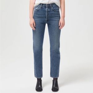 Agolde 90’s Pinch Waist Jeans in Portrait Wash